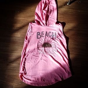 "Beach vibes" hoodie t-shirt